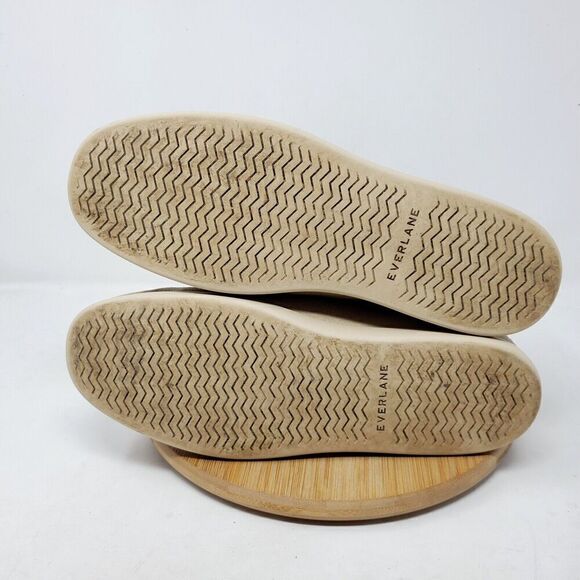 Everlane‎ Boots Womens 8 Beige Suede Chukka Lined Slipper Ankle Slip On Shoes - Picture 10 of 12